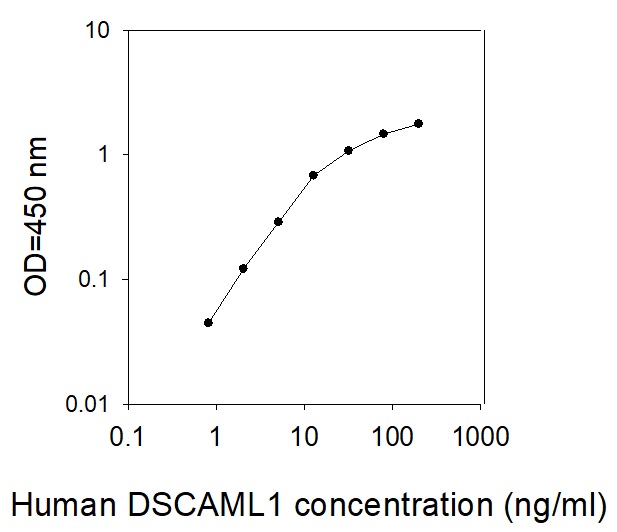 Human DSCAM-L1/DSCAM2 ELISA(图1)