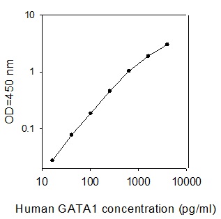 Human GATA-1/Eryf1 ELISA(图1)
