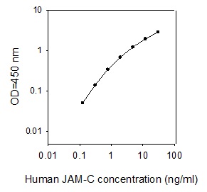 Human JAM-C ELISA(图1)