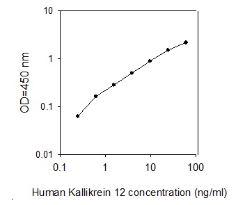 Human Kallikrein 12 ELISA(图1)