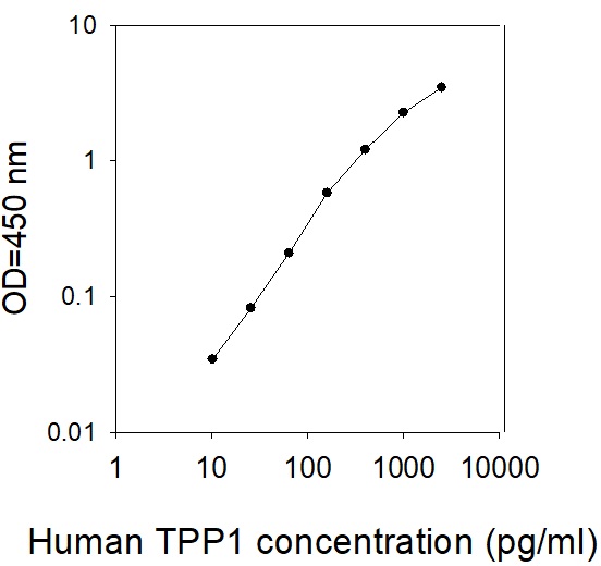 Human Tripeptidyl-peptidase I/TPP1 ELISA(图1)